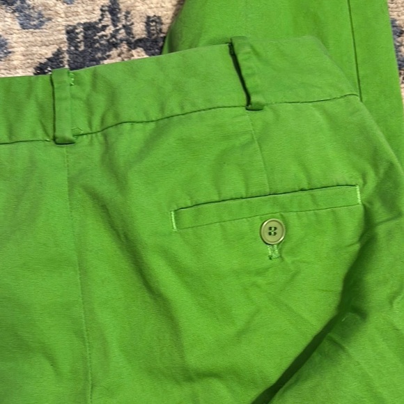 Talbots Green Trousers Vibrant Straight Leg - Picture 6 of 7